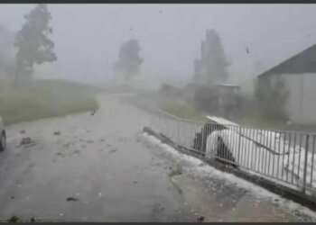 Stuhi të reja të fuqishme përshkojnë Ballkanin breshër i madh në Slloveni!