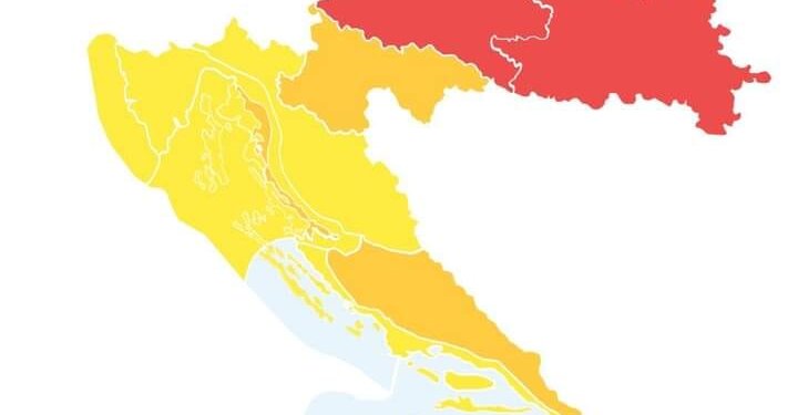 Edhe Kroacia ndezë alarmin e kuq, madje edhe për tornado!