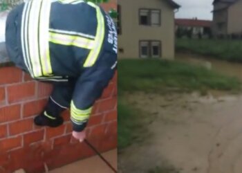 Kjo ishte gjendja në Penuhë të Podujevës, u desh intervenimi i zjarrfikësve (VIDEO)