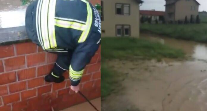 Kjo ishte gjendja në Penuhë të Podujevës, u desh intervenimi i zjarrfikësve (VIDEO)