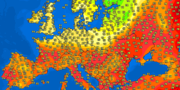 Ja si qëndrojnë temperaturat në Evropë dhe rajon këtë pasdite!