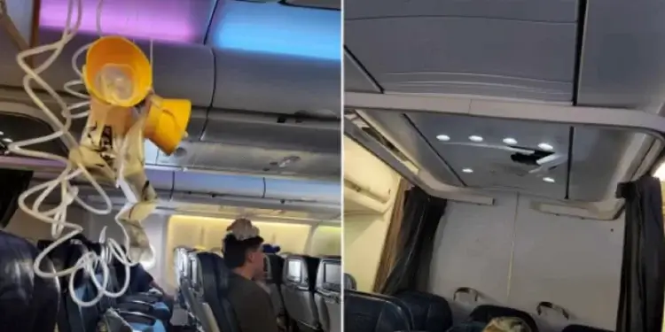 Moment jo i këndshëm, pasagjerët ‘fluturojnë’ brenda avionit nga turbulencat e forta!