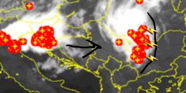 Stuhia që kaloi pranë Kosovës iku në Bullgari dhe Rumani!