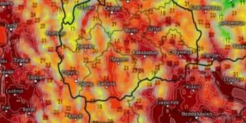 Moti sot në Maqedoninë Veriore!