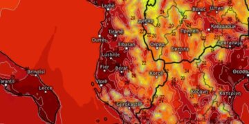 Moti sot në Shqipëri!