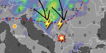 Fronti i ftohtë përfshinë pjesë të Ballkanit, ja kur arrin te ne!