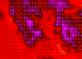 Valë e fortë nxehtësie në Evropen juglindore!