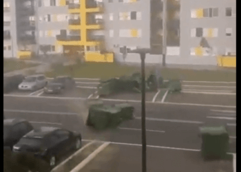 Stuhia e fuqishme mbërrin edhe në Serbi, shikoni pamjet