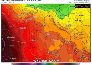 Gjendja sinoptike aktuale dhe tendencat meteorologjike për ditët e ardhshme!