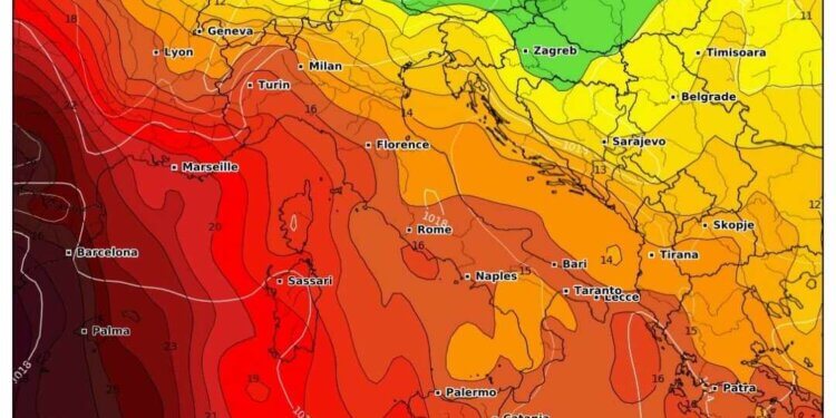 Gjendja sinoptike aktuale dhe tendencat meteorologjike për ditët e ardhshme!