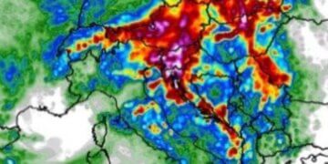 Valë të reja reshjesh të dendura në Slloveni!