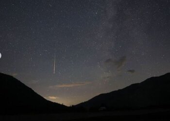 “Shi meteorësh”! Publikohen pamje fantastike të “yllit” që bie nga Parku Kombëtar i Shebenikut