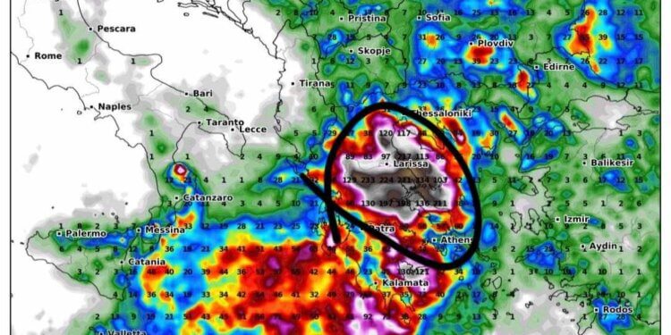 Stuhi dhe reshje të rrëmbyeshme priten në Greqi!