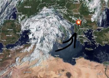 Cikloni Mesdhetar sjellë nxehtësi, stuhi të izoluara dhe pluhur Saharian!