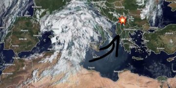 Cikloni Mesdhetar sjellë nxehtësi, stuhi të izoluara dhe pluhur Saharian!