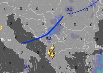 Gjendja aktuale sinoptike dhe fronti i fundjavës!