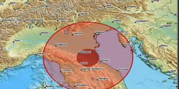 Një tërmet i fuqishëm godet Italinë