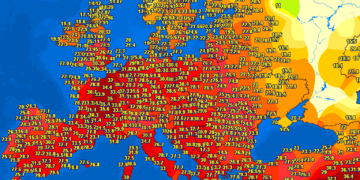 Çfarë po ndodhë me valën e nxehtësisë në Evropë dhe ku pritet të fuqizohet?!