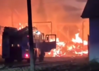 Zjarr i madh në Lipjan, publikohen pamjet!!!