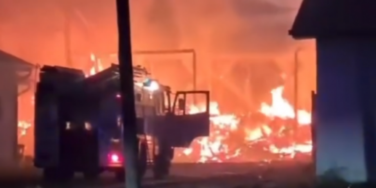 Zjarr i madh në Lipjan, publikohen pamjet!!!