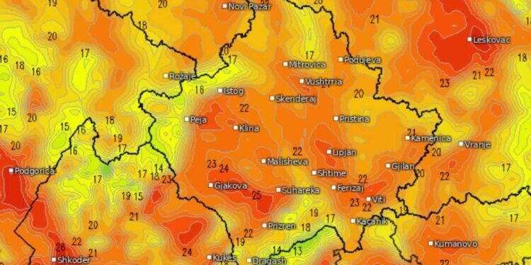 Si do të vijojë situata sinoptike deri në fund të javës?!