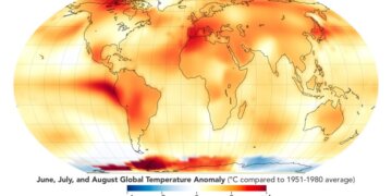 Muaji Shtator,  më i nxehti në historinë e botës