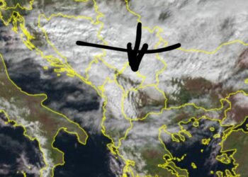 Fronti i ftohtë atmosferik përshinë veriun dhe avanson drejt jugut!