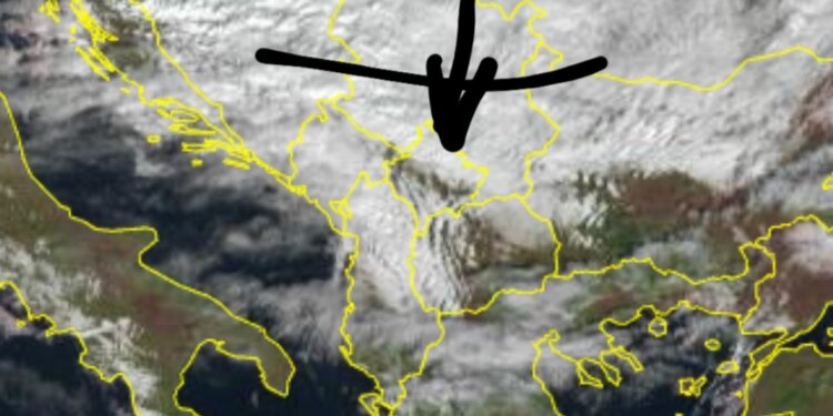 Fronti i ftohtë atmosferik përshinë veriun dhe avanson drejt jugut!