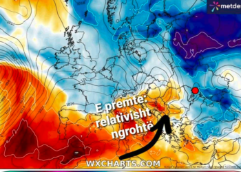 Nesër: përkeqësim i motit por ende mbetet relativisht ngrohtë!