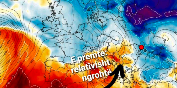 Nesër: përkeqësim i motit por ende mbetet relativisht ngrohtë!