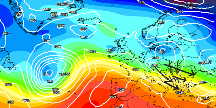 Fronti kaloi, tani kemi ciklonin e fuqishëm dhe fjollat e para të borës!