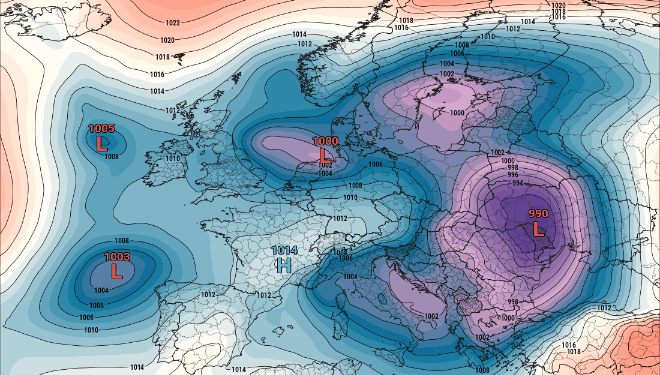 Moti javor, shumë shi e pak borë!