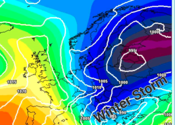 Fronti kaloi, tani vjen cikloni me reshje të dendura bore!