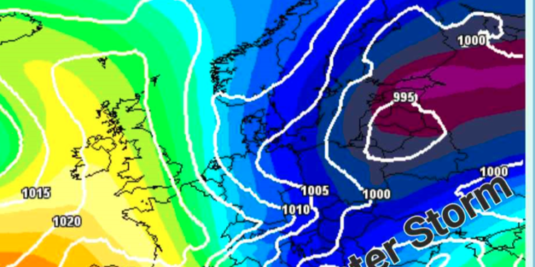 Fronti kaloi, tani vjen cikloni me reshje të dendura bore!