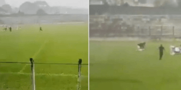 Tragjedi në futbollin brazilian: Një futbollist mbytet nga rrufeja në fushë, lëndohen disa të tjerë