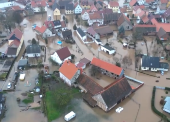 Përmbytje masive në Gjermani