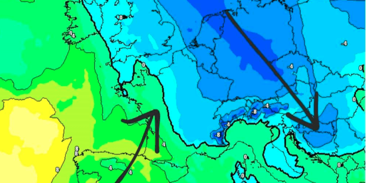 Pason ulja e temperaturave së bashku me reshjet lokale të shqotes dhe bores!