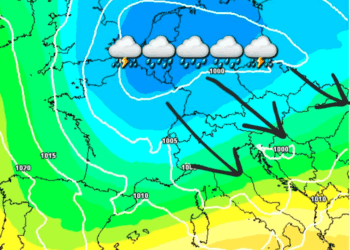 Moti gjatë kësaj jave,- cikloni i fortë i mesit të javës dhe ekspansioni i anticiklonit të Azoreve!