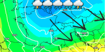 Moti gjatë kësaj jave,- cikloni i fortë i mesit të javës dhe ekspansioni i anticiklonit të Azoreve!