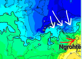 Masa e ftohtë polare përfshinë Evropen, niset drejt Ballkanit!