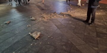 Pamje pas tërmetit në Bosnjë dhe Hercegovinë