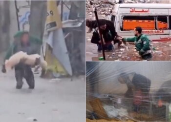 Përveç luftës, shirat e dendur dhe erërat e forta godasin Gazën, shikoni pamjet