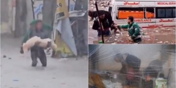 Përveç luftës, shirat e dendur dhe erërat e forta godasin Gazën, shikoni pamjet