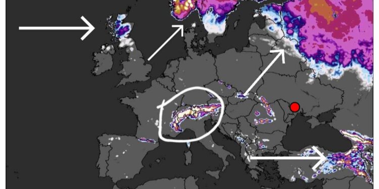 Ku do të ketë borë këtë fundvit, Evropa e ndarë në dysh nga temperaturat “ekstreme” këto ditë feste!
