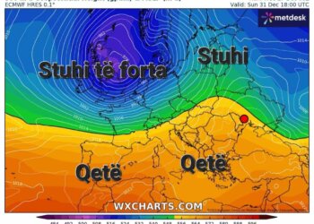 Stuhi të mëdha shiu e bore në pjesë të Evropes, ndërkohë mot pranveror në pjesë tjera!