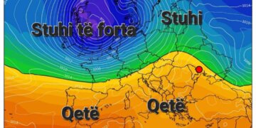 Stuhi të mëdha shiu e bore në pjesë të Evropes, ndërkohë mot pranveror në pjesë tjera!