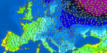 Acari i madh polar dhe siberik përfshijnë disa pjesë të Evropes!
