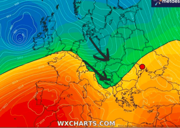 Moti gjatë kësaj fundjave, një ciklon i dobët me reshje të përziera kalimtare!