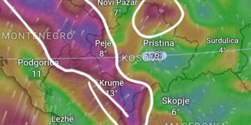Sonte lokalisht erëra të fuqishme!