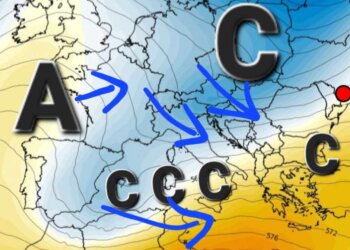 Stuhia e borës nga Evropa përfshinë Ballkanin dhe territoret tona!